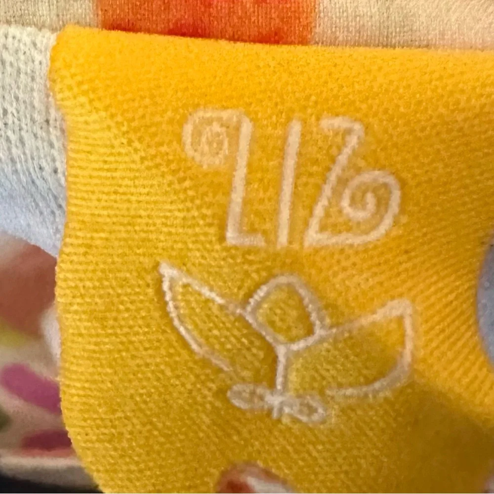 Farm Rio inspired Tropical Print Wrap Skirt with Shorts - Picture 5 of 5